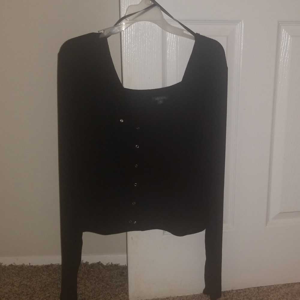 Wild Fable Long Sleeve Crop Top